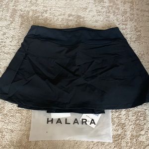 Black halara skort